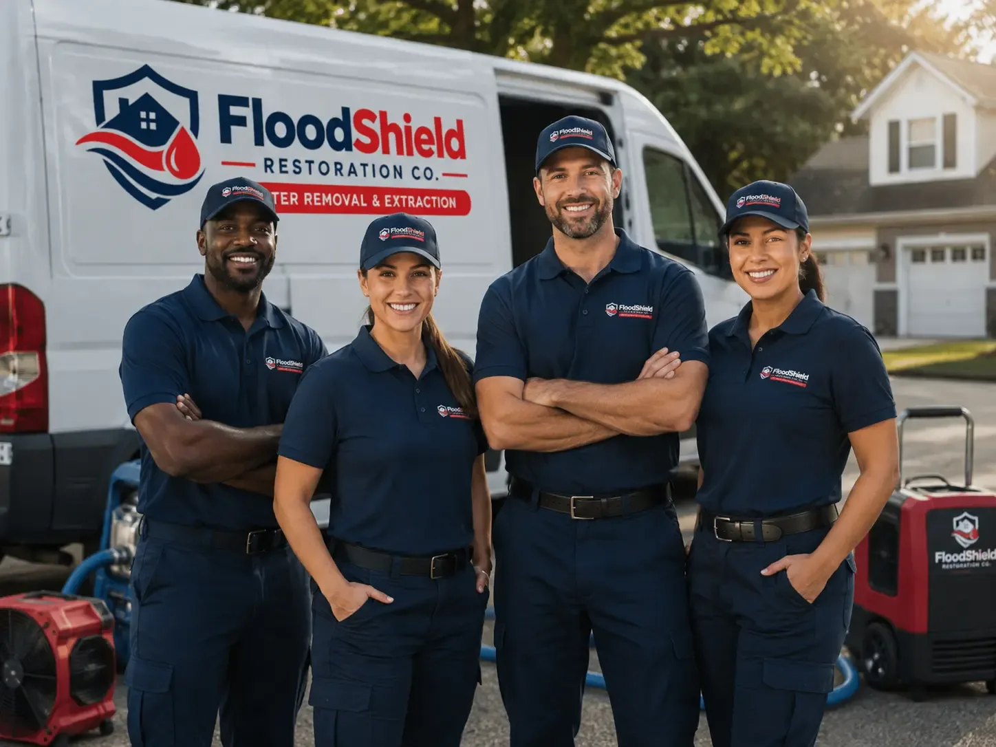 Flood Damage Restoration company in New Hartford, IA